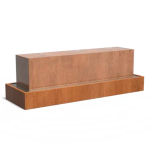 Blok wodny CORTEN 3000x700x700