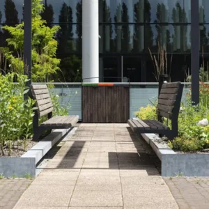 Ławka GRO STAL POWLEKANA 1500x625x1040 - obrazek 3