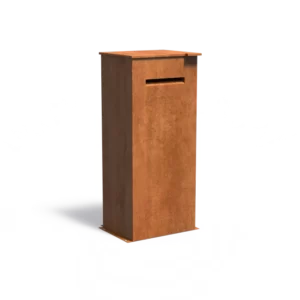 Skrzynka na paczki CASE CORTEN 500x400x1200