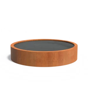 Staw okrągły CORTEN 2000x400
