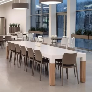 Stół BORRA ALUMINIUM 2600x1000x750 - obrazek 2
