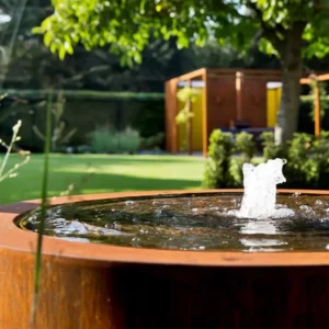 Stół wodny okrągły CORTEN 1450x400 - obrazek 3