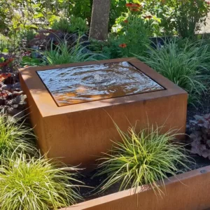 Stół wodny standard CORTEN 1500x600x400 - obrazek 4