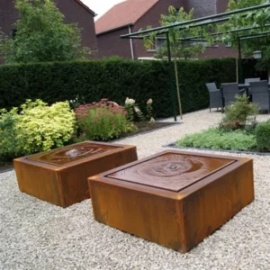 Stół wodny standard CORTEN 1500x600x400 - obrazek 3