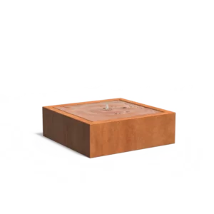 Stół wodny standard CORTEN 1200x1200x400