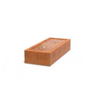 Stół wodny standard CORTEN 2000x800x400
