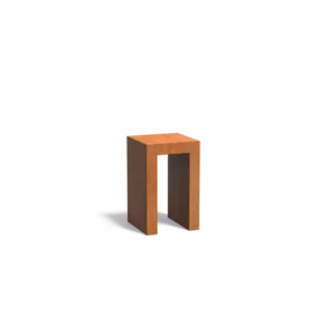 Cokół CORTEN U 500x500x800