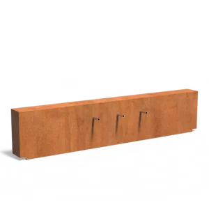Ściana wodna stała CORTEN ver. C 3000x250x600