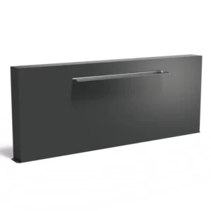 Ściana stawowa wolnostojąca ALUMINIUM ver. B 3000x250x1200
