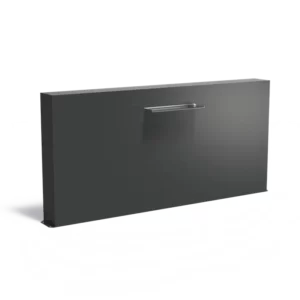 Ściana stawowa wolnostojąca ALUMINIUM ver. A 2500x250x1200