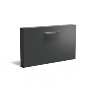 Ściana stawowa wolnostojąca ALUMINIUM ver. A 2000x250x1200