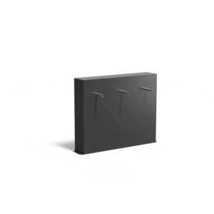 Ściana stawowa wolnostojąca ALUMINIUM ver. C 1200x250x1000