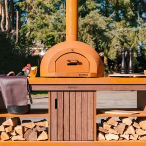 Piekarnik do pizzy STATION DOME CORTEN 1990x835x750 - obrazek 3