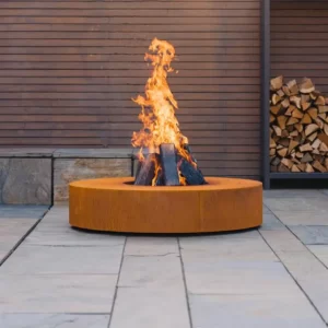 Stół ogniowy RONDE CORTEN 1250x280 - obrazek 2