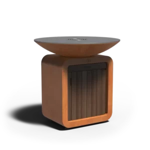Grill SEARE HALO PIEZO CORTEN 1005x1000