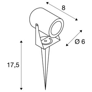 Reflektor LED SPIKE A - obrazek 2