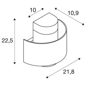 Lampa PHOTONI CYL rdza - obrazek 2