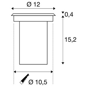 Lampa SOLASTO 120 okrągła - obrazek 2
