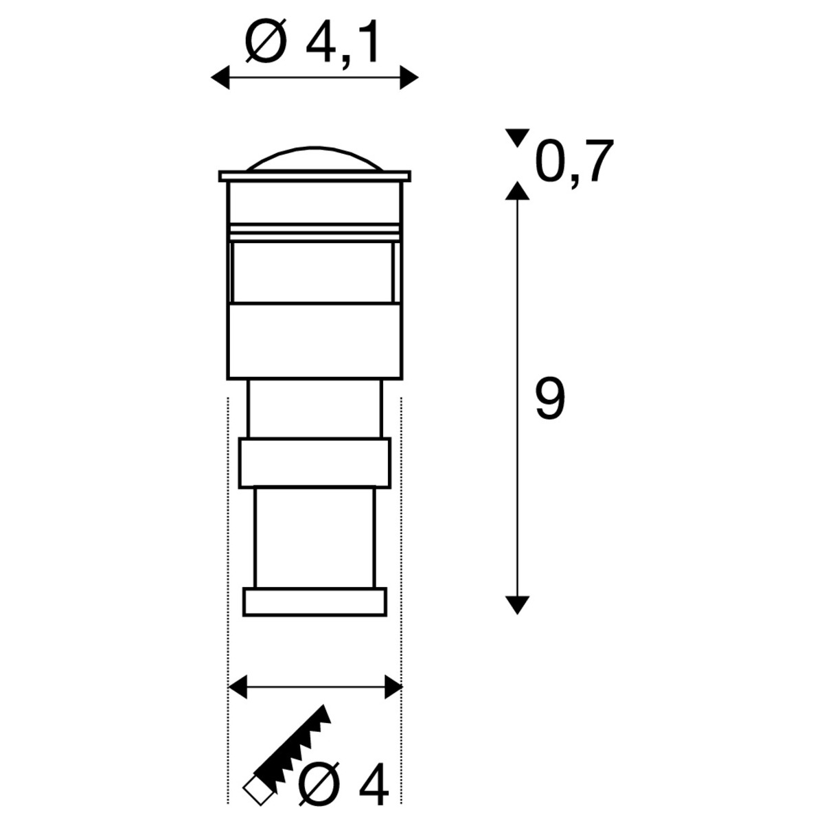 Lampa POWER TRAIL-LITE 42 - obrazek 3