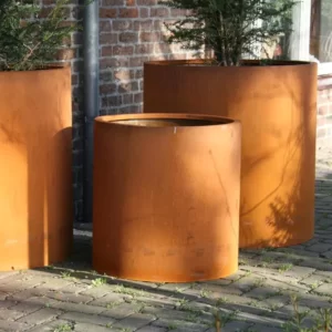 Donica CIRCUM z dnem CORTEN 500x800 - obrazek 3