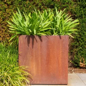 Donica CAREZZ z dnem CORTEN 1000x500x500 - obrazek 6