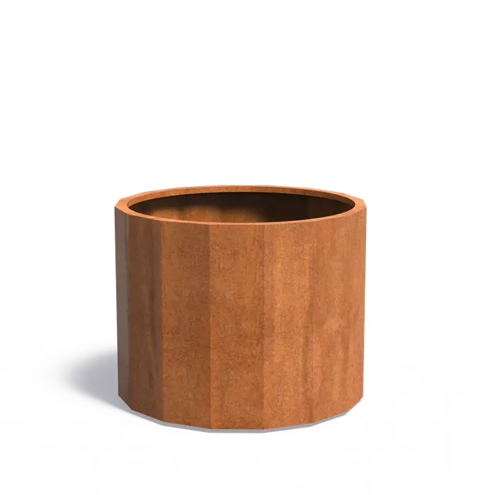 Donica BOXER z dnem CORTEN 1000x800