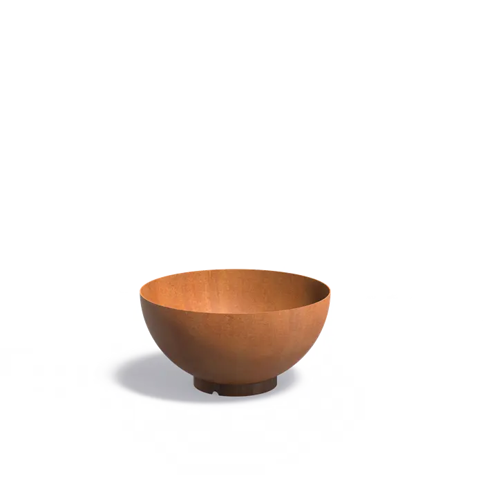 Donica BOCCA z dnem CORTEN 800x410
