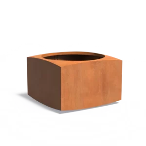 Donica NOOA z dnem CORTEN 1200x1200x800