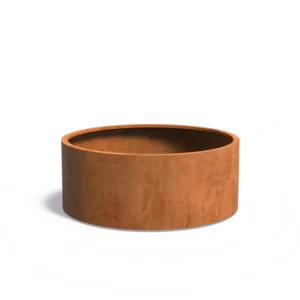 Donica CIRCUM z dnem CORTEN 1500x600
