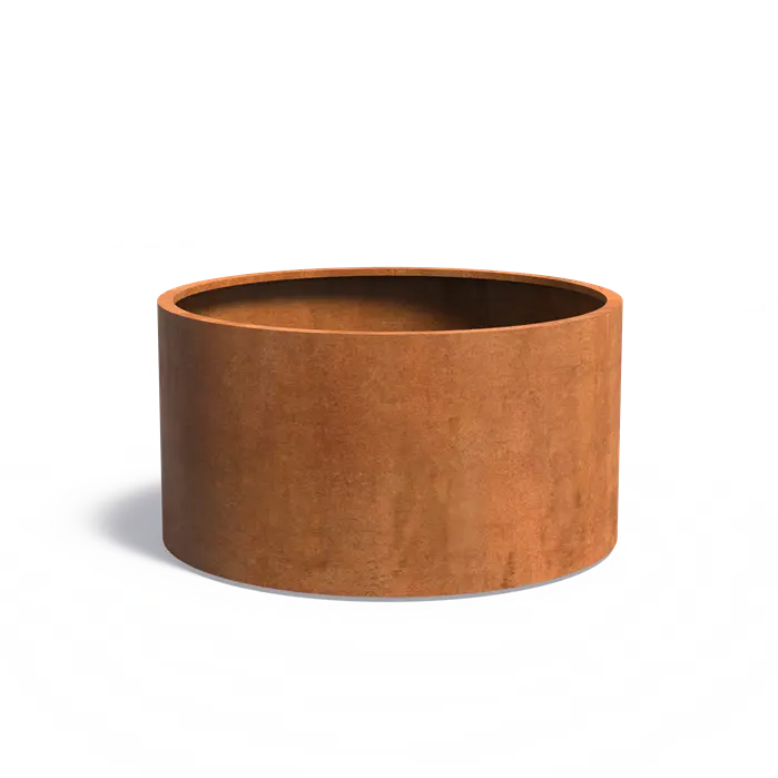 Donica CIRCUM z dnem CORTEN 1500x800