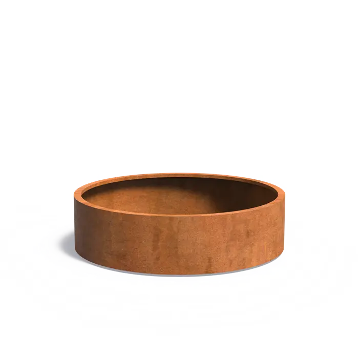 Donica CIRCUM z dnem CORTEN 1500x400