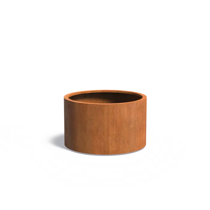 Donica CIRCUM z dnem CORTEN 1000x600