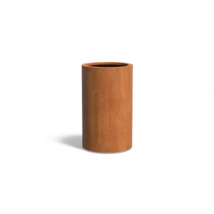 Donica CIRCUM z dnem CORTEN 600x1000