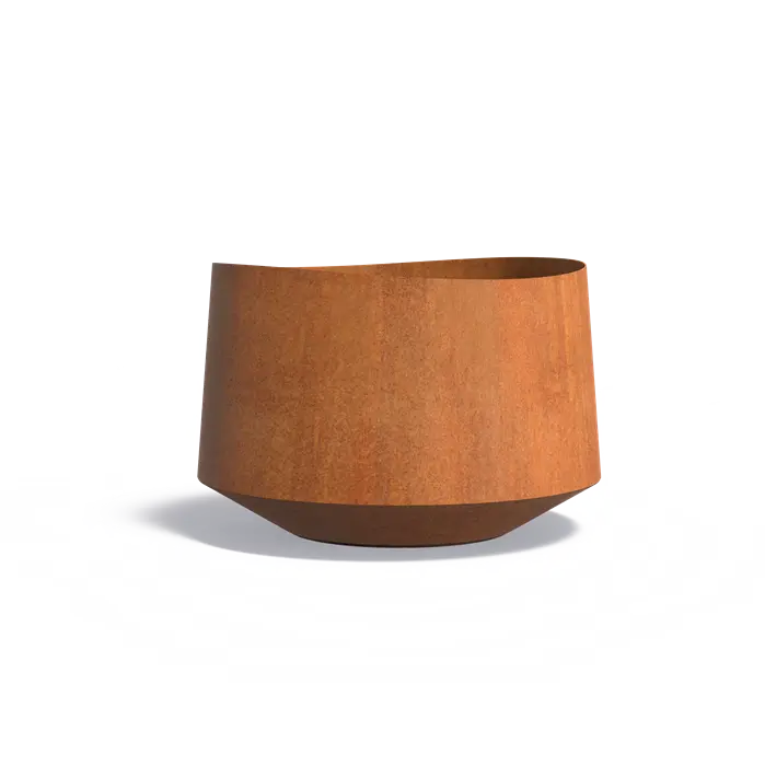Donica VELIS z dnem CORTEN 1500x800