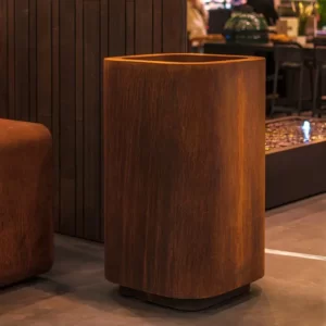 Donica ROHIN z dnem CORTEN 2000x2000x900 - obrazek 2