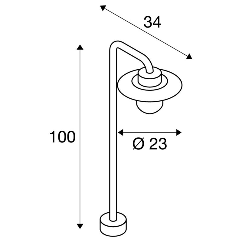Lampa MOLAT POLE - obrazek 3