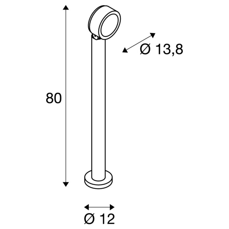 Lampa ESKINA 80 Pole - obrazek 6