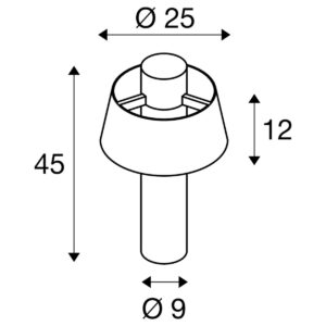 Lampa PHOTONI 45 rdza - obrazek 4