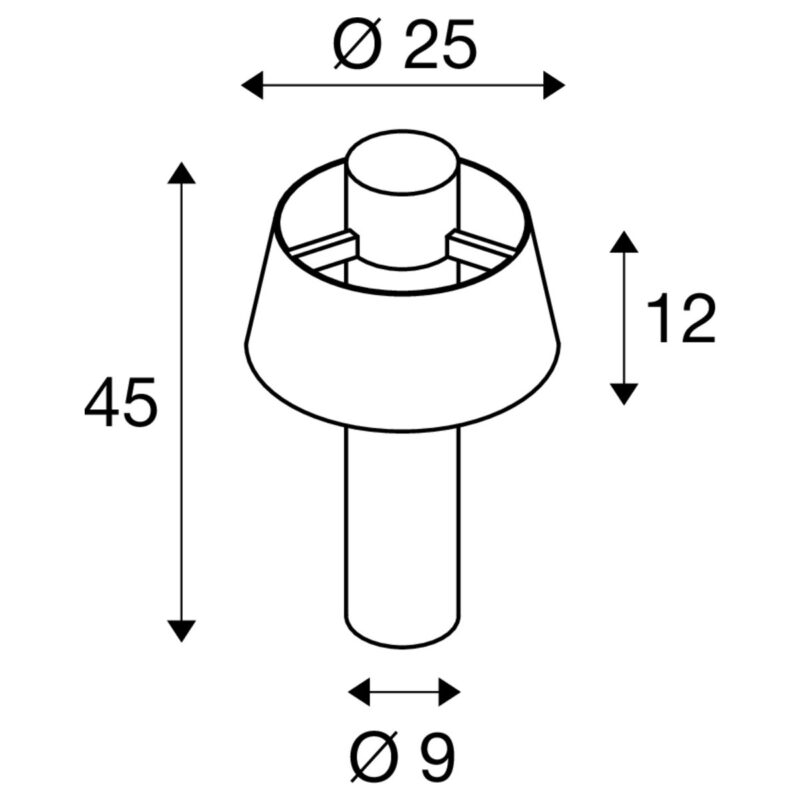 Lampa PHOTONI 45 rdza - obrazek 4