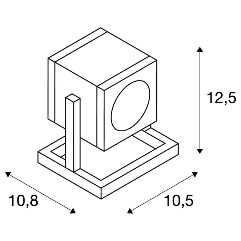Lampa CUBIX 1 - obrazek 2