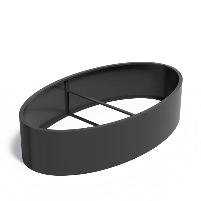 Donica ELLIPSE bez dna ALU 2800x1600x600