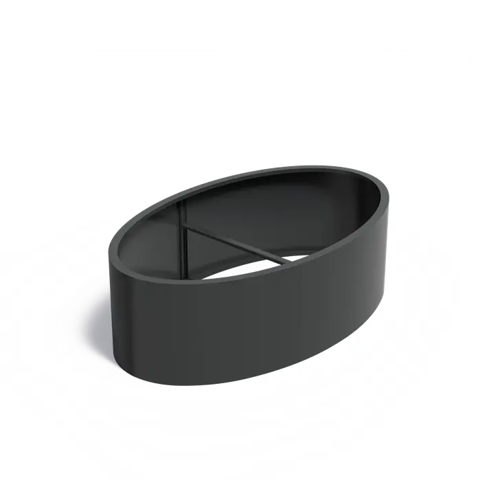 Donica ELLIPSE bez dna ALU 2000x1200x600