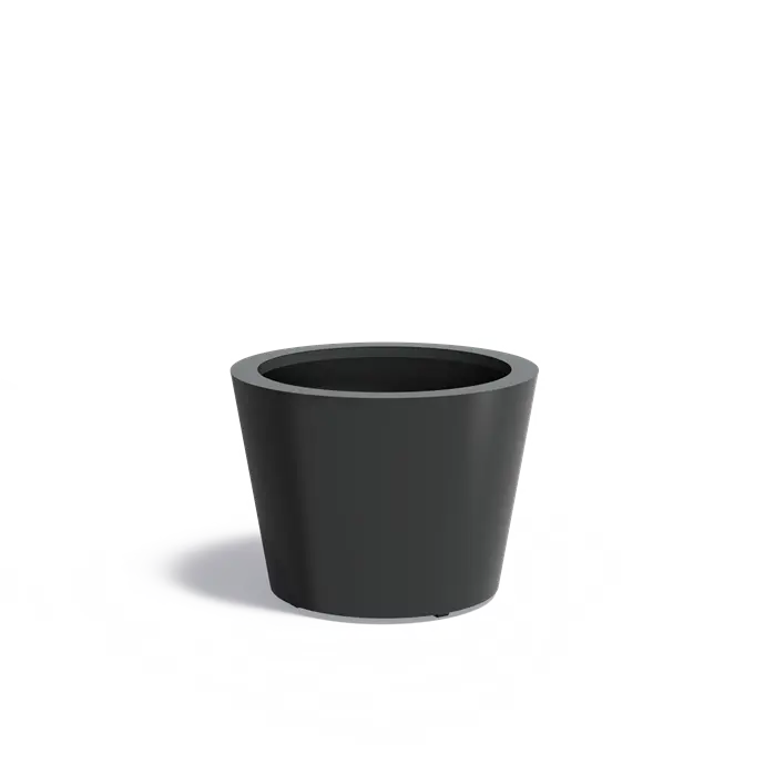 Donica CONIC z dnem ALU 800x600