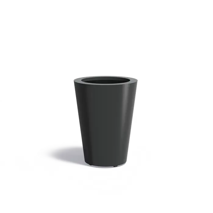 Donica CONIC z dnem ALU 600x800