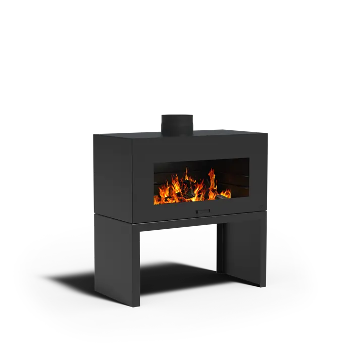 Kominek ENOK STAL POWLEKANA 1000x500x1000