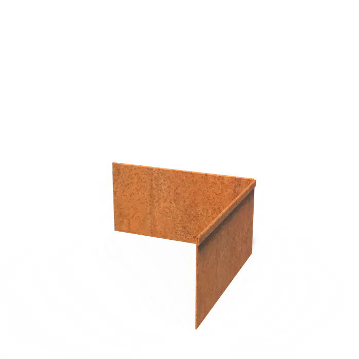Obrzeże Corten narożne wew SGK 300x300x150x2