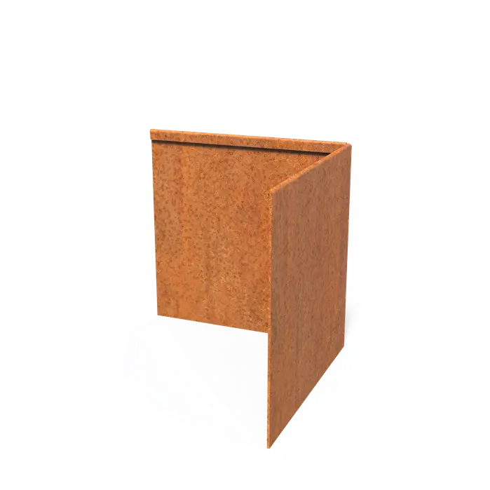 Obrzeże Corten narożne zew SGK 300x300x290x3