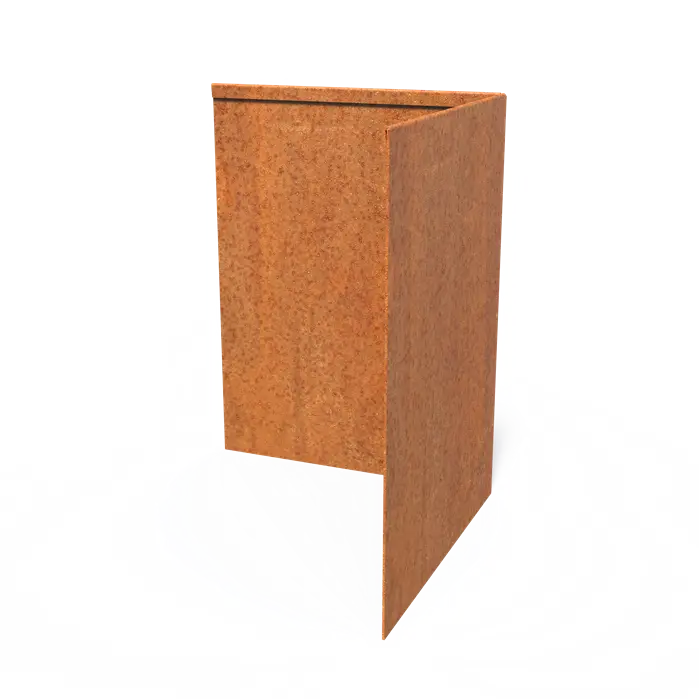 Obrzeże Corten narożne zew SGK 300x300x390x2