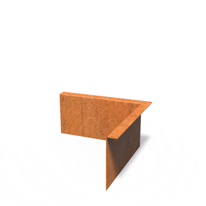 Obrzeże Corten narożne wew ZGK 300x300x150x2