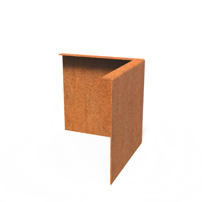 Obrzeże Corten narożne zew ZGK 300x300x290x3
